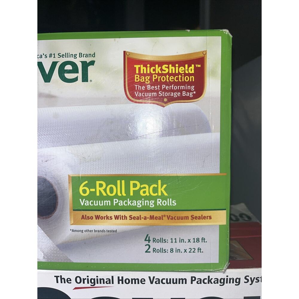 Food Saver by Tilia #VAC1050 = Bonus 1.5 Quart Food Saver Canister + 6 Rolls - Picture 4 of 7